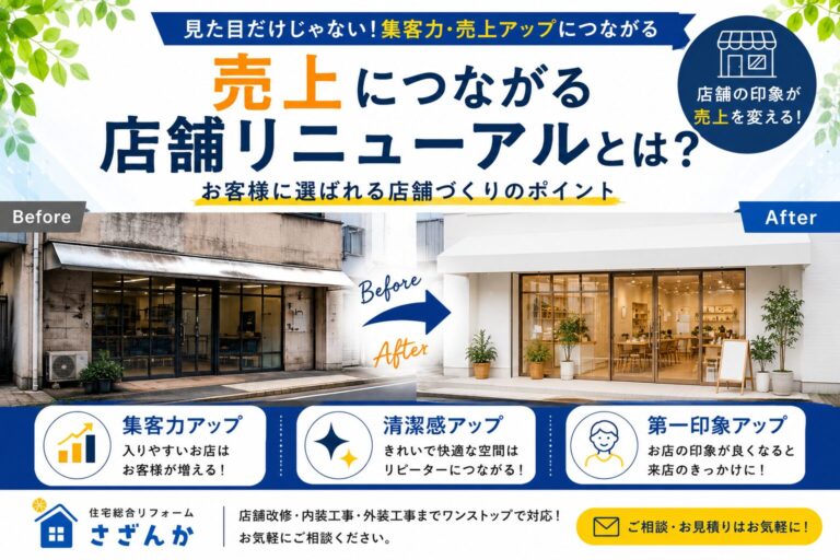 売上につながる店舗リニューアルを解説するブログ